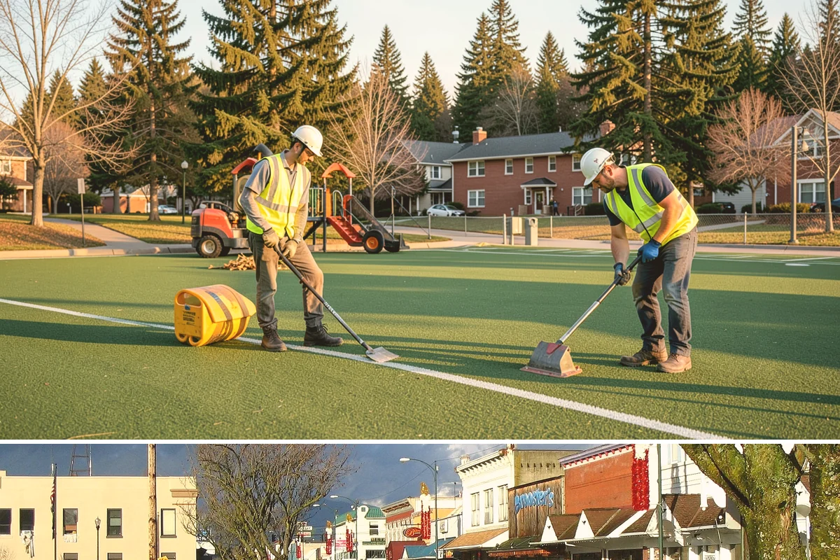 Utility Corridor Maintenance in Arlington, Snohomish County, WA - Corridor maintenance is cycled through the growing season, with priority access-road work in spring so easements stay passable...