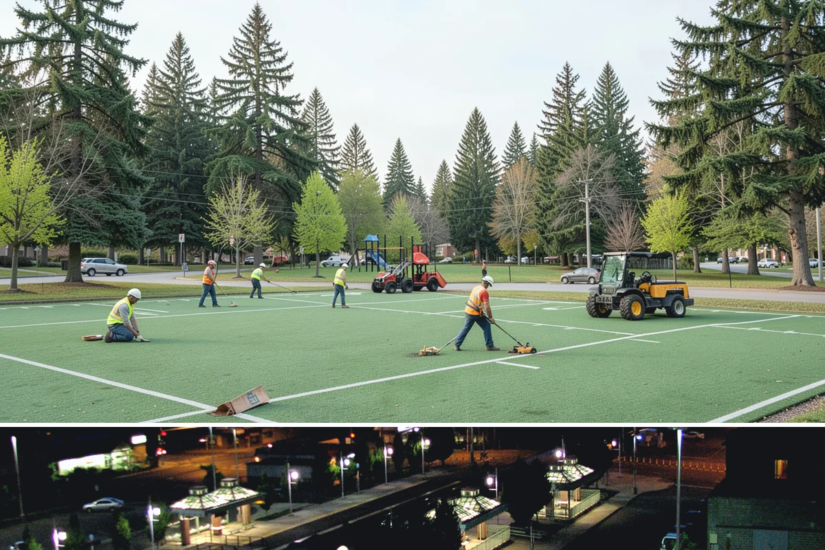 Utility Corridor Maintenance in Auburn, King County, WA - Corridor maintenance is cycled through the growing season, with priority access-road work in spring so easements stay passable...
