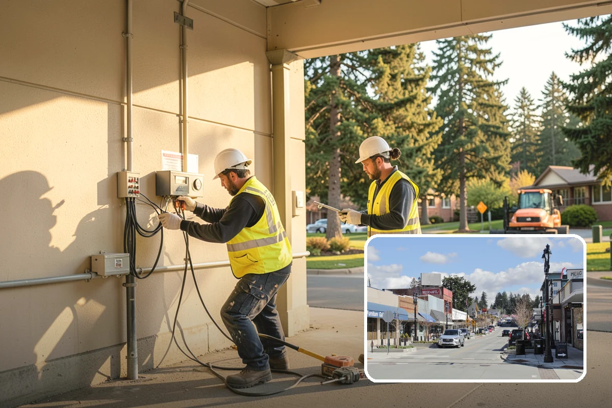 Utility Corridor Maintenance in Bothell, King County, WA - Preserves emergency and maintenance access along easements