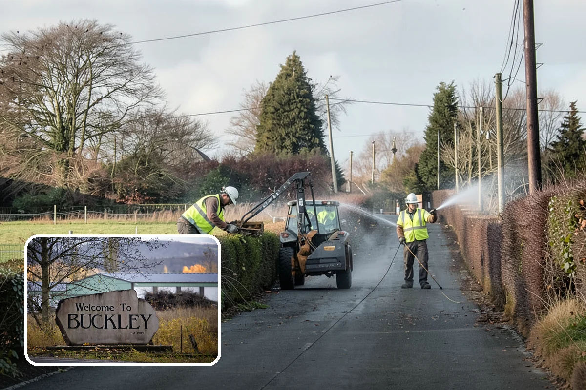 Utility Corridor Maintenance in Buckley, Pierce County, WA - Preserves emergency and maintenance access along easements