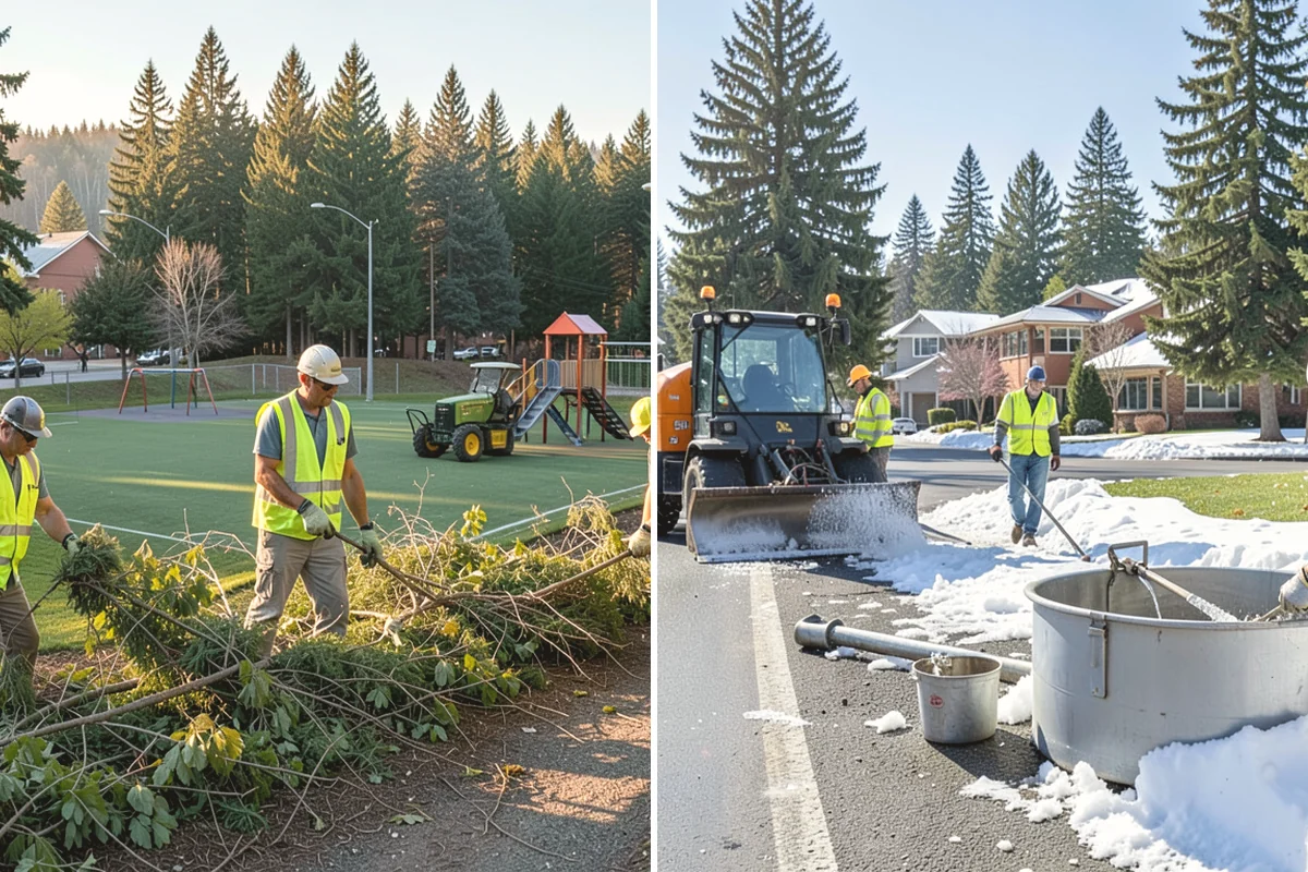 Utility Corridor Maintenance in Carbonado, Pierce County, WA - Review corridor maps, utility features, and clearance requirements