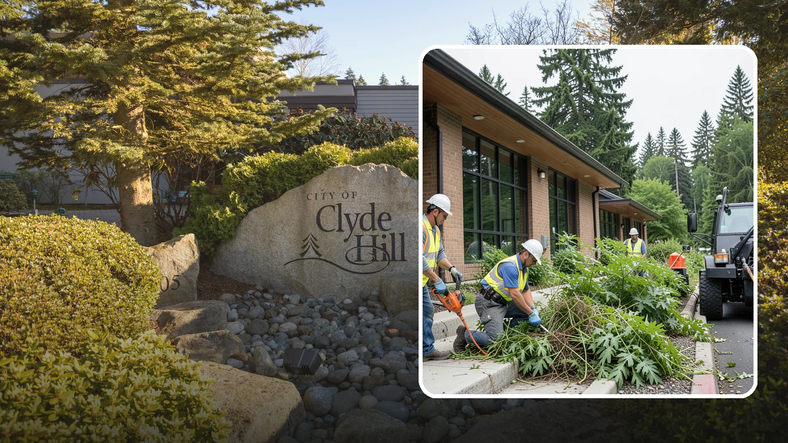 Utility Corridor Maintenance in Clyde Hill, King County, WA - Easement and utility corridor vegetation maintenance that protects access, reliability, and infrastructure clearance.
