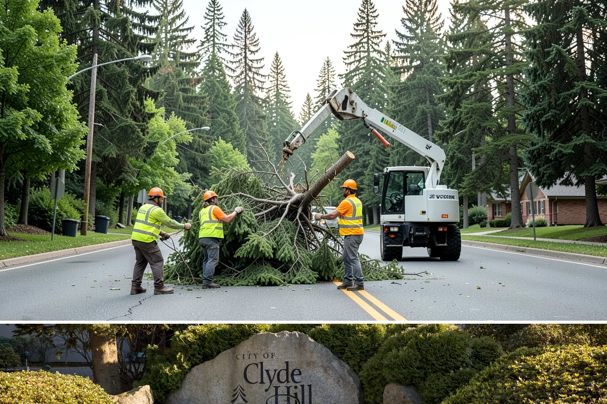 Utility Corridor Maintenance in Clyde Hill, King County, WA - Corridor maintenance is cycled through the growing season, with priority access-road work in spring so easements stay passable...