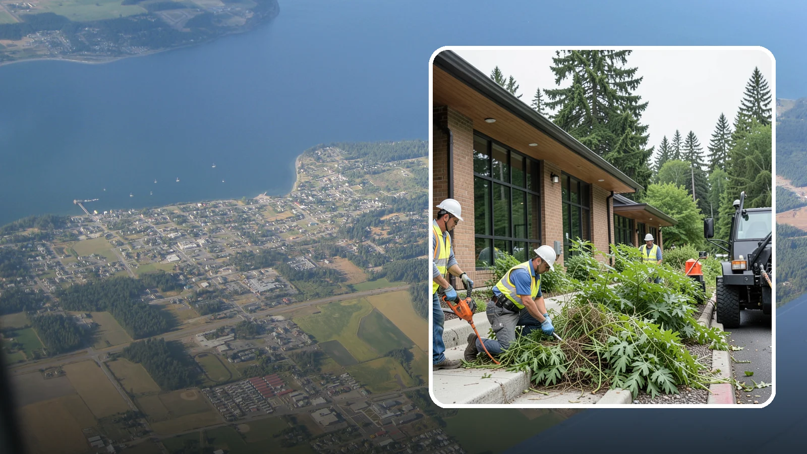Utility Corridor Maintenance in Coupeville, Island County, WA - Easement and utility corridor vegetation maintenance that protects access, reliability, and infrastructure clearance.