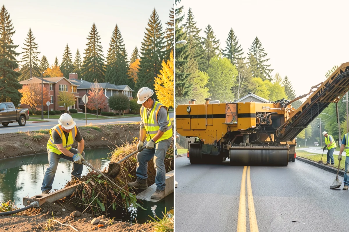 Utility Corridor Maintenance in Eatonville, Pierce County, WA - Review corridor maps, utility features, and clearance requirements