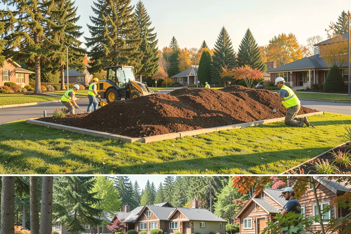 Utility Corridor Maintenance in Edgewood, Pierce County, WA - Corridor maintenance is cycled through the growing season, with priority access-road work in spring so easements stay passable...