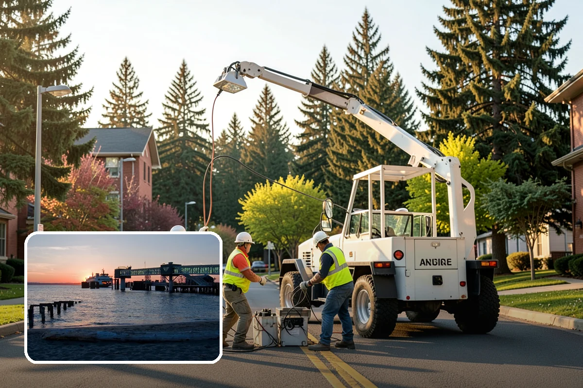 Utility Corridor Maintenance in Edmonds, Snohomish County, WA - Preserves emergency and maintenance access along easements