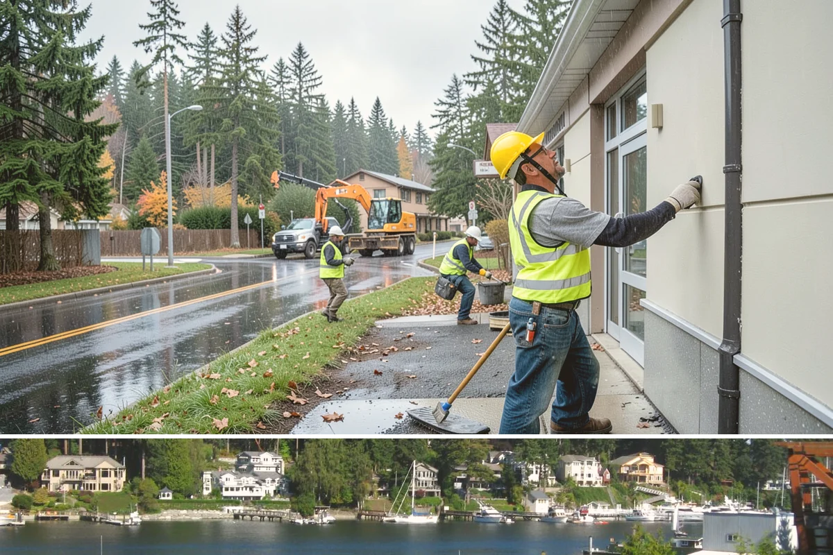 Utility Corridor Maintenance in Gig Harbor, Pierce County, WA - Corridor maintenance is cycled through the growing season, with priority access-road work in spring so easements stay passable...
