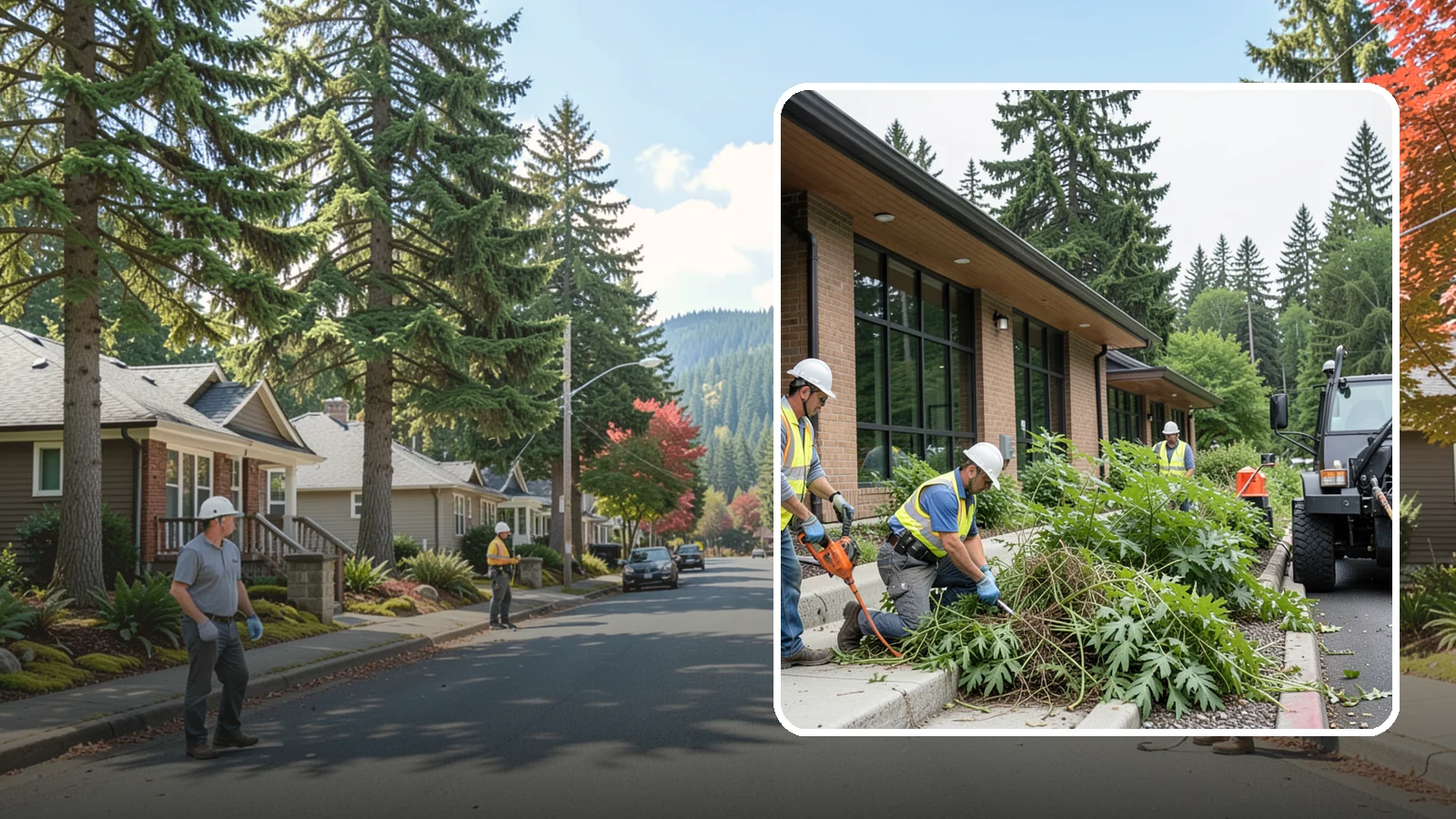 Utility Corridor Maintenance in Hunts Point, King County, WA - Easement and utility corridor vegetation maintenance that protects access, reliability, and infrastructure clearance.