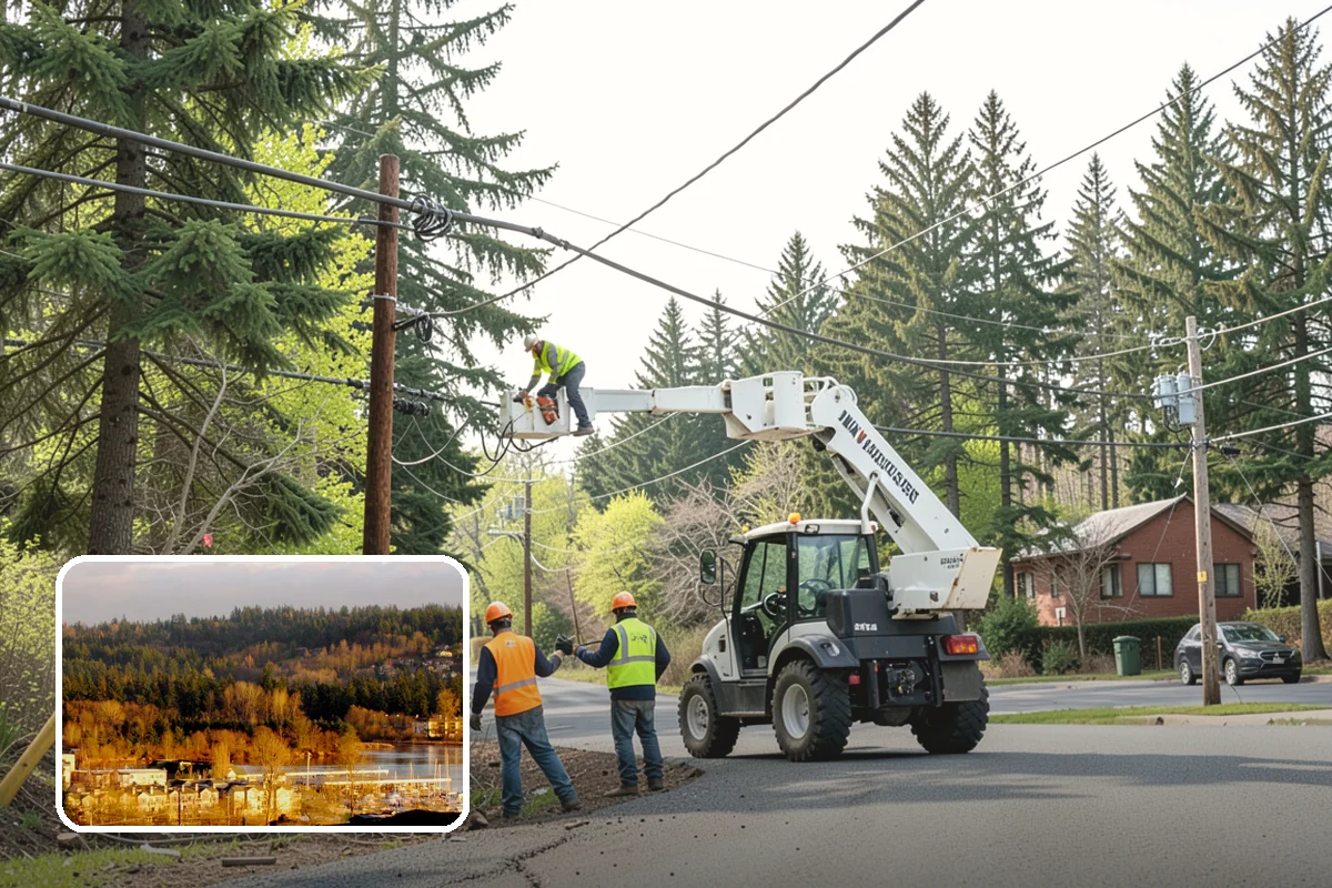 Utility Corridor Maintenance in Kenmore, King County, WA - Preserves emergency and maintenance access along easements
