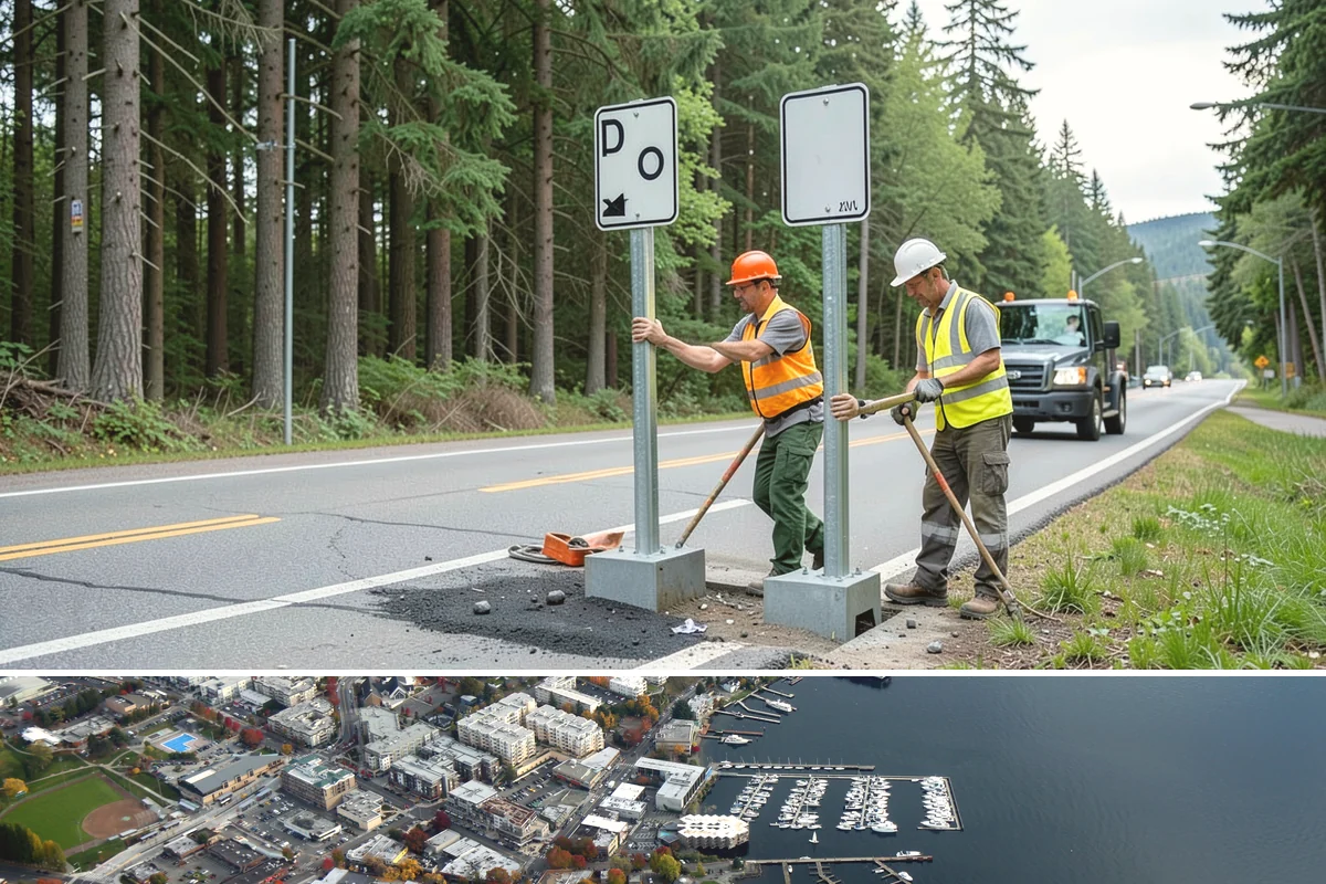 Utility Corridor Maintenance in Kirkland, King County, WA - Corridor maintenance is cycled through the growing season, with priority access-road work in spring so easements stay passable...