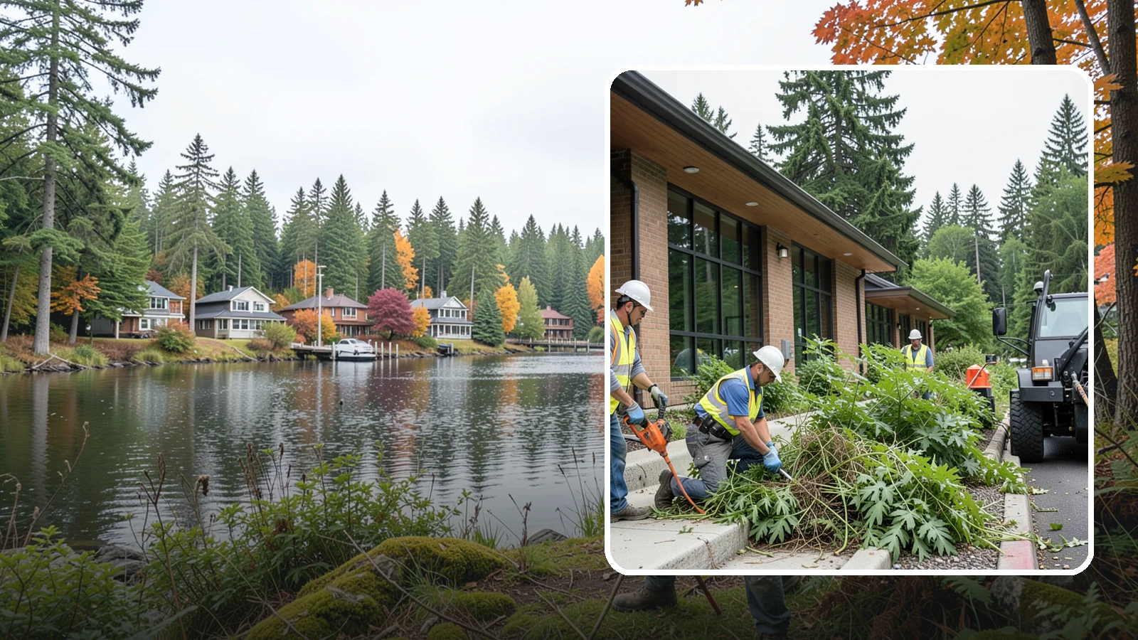 Utility Corridor Maintenance in La Conner, Skagit County, WA - Easement and utility corridor vegetation maintenance that protects access, reliability, and infrastructure clearance.