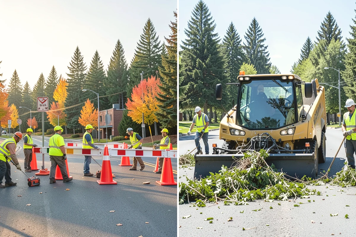 Utility Corridor Maintenance in La Conner, Skagit County, WA - Review corridor maps, utility features, and clearance requirements