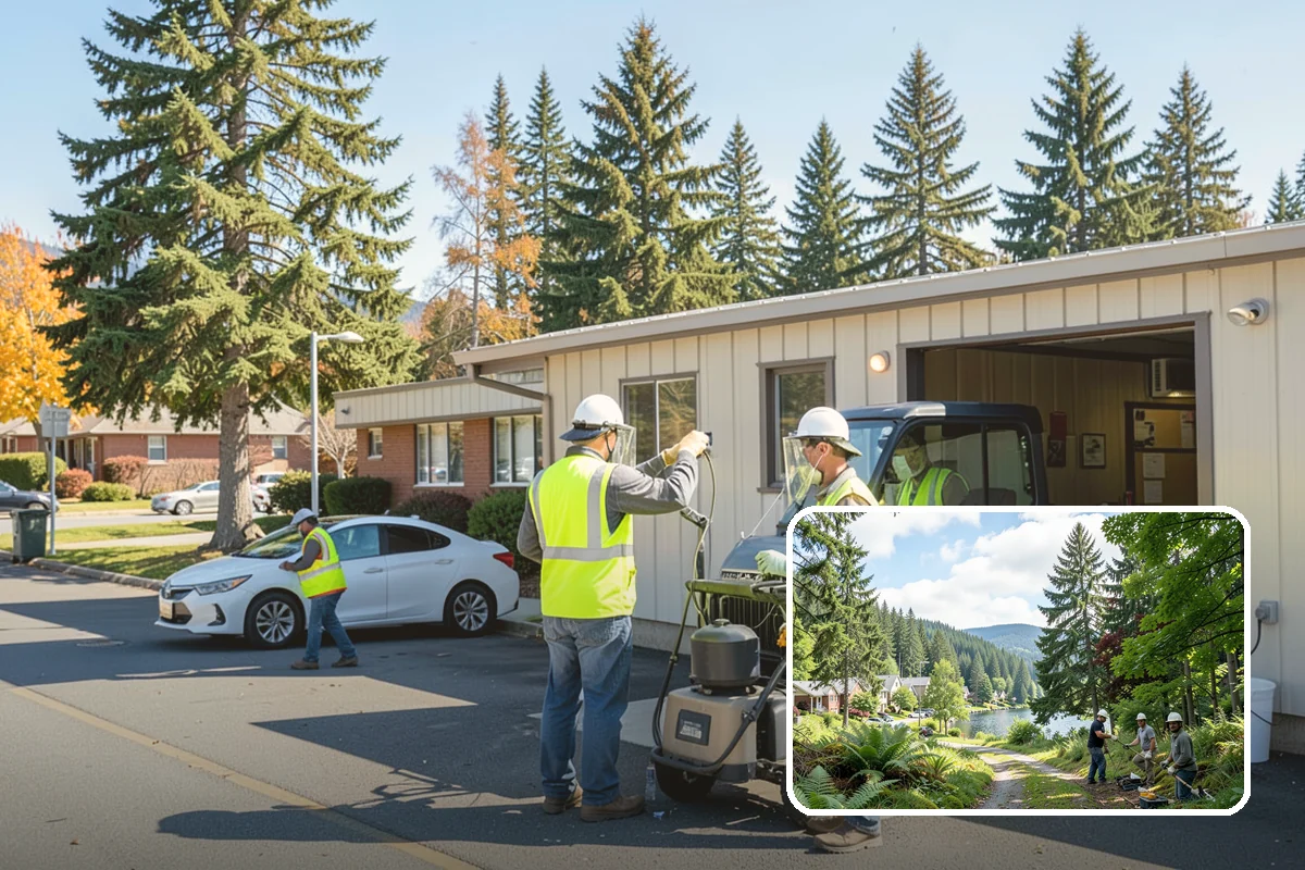 Utility Corridor Maintenance in Lake Forest Park, King County, WA - Preserves emergency and maintenance access along easements