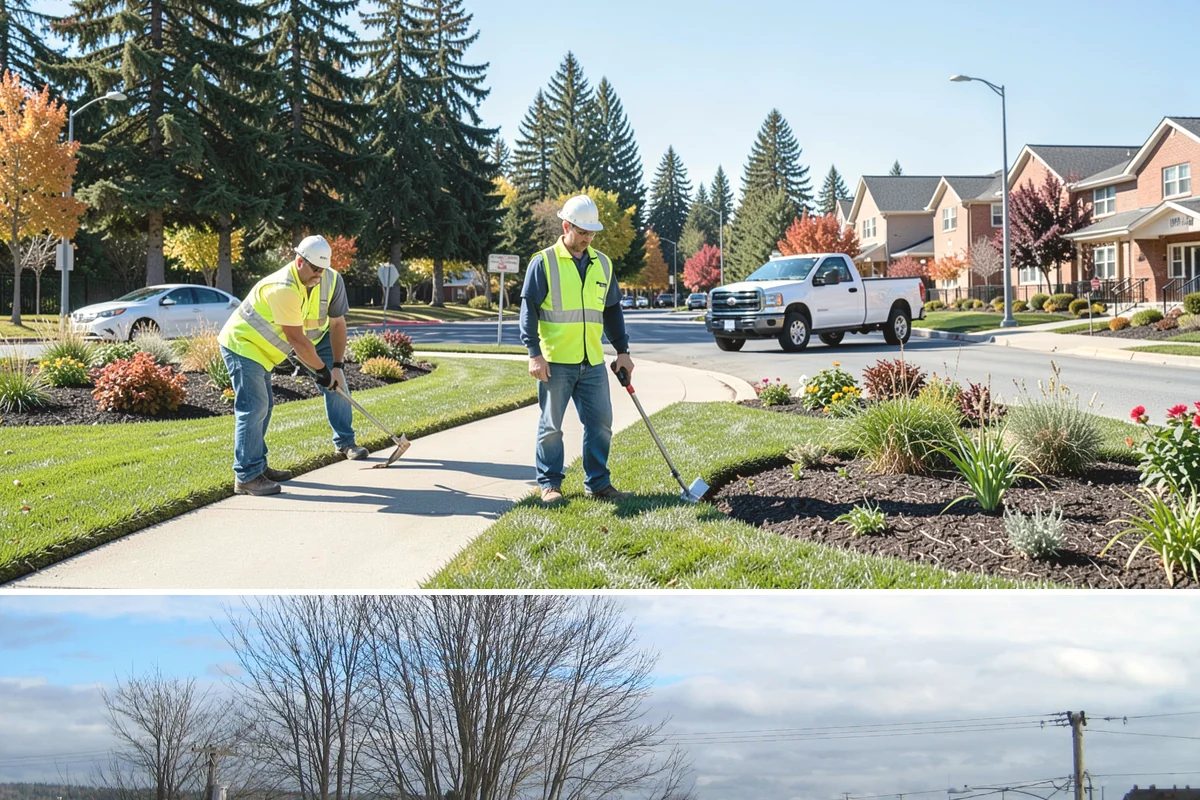 Utility Corridor Maintenance in Langley, Island County, WA - Corridor maintenance is cycled through the growing season, with priority access-road work in spring so easements stay passable...
