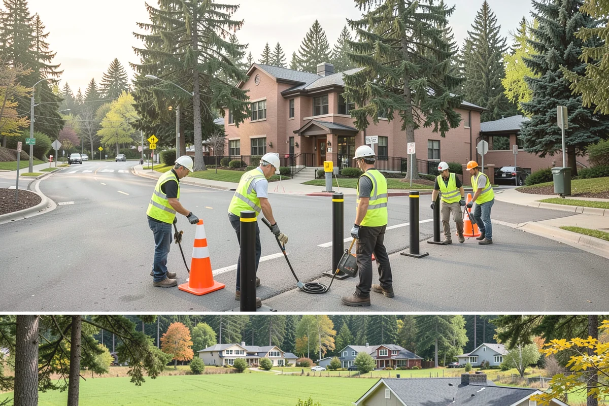 Utility Corridor Maintenance in Lyman, Skagit County, WA - Corridor maintenance is cycled through the growing season, with priority access-road work in spring so easements stay passable...