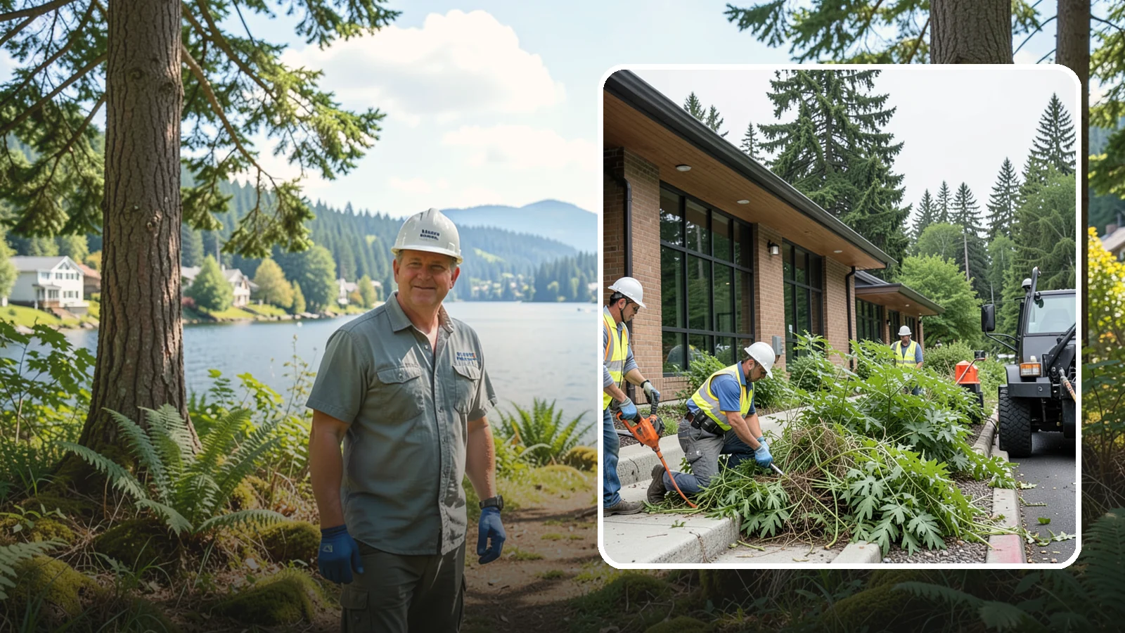 Utility Corridor Maintenance in Milton, King County, WA - Easement and utility corridor vegetation maintenance that protects access, reliability, and infrastructure clearance.
