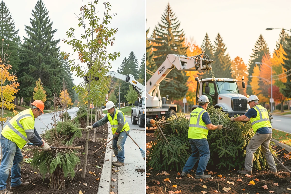 Utility Corridor Maintenance in Milton, King County, WA - Review corridor maps, utility features, and clearance requirements