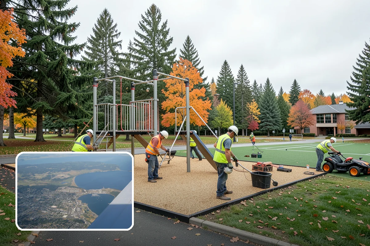 Utility Corridor Maintenance in Oak Harbor, Island County, WA - Preserves emergency and maintenance access along easements