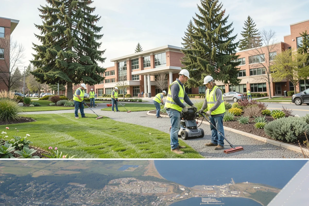 Utility Corridor Maintenance in Oak Harbor, Island County, WA - Corridor maintenance is cycled through the growing season, with priority access-road work in spring so easements stay passable...