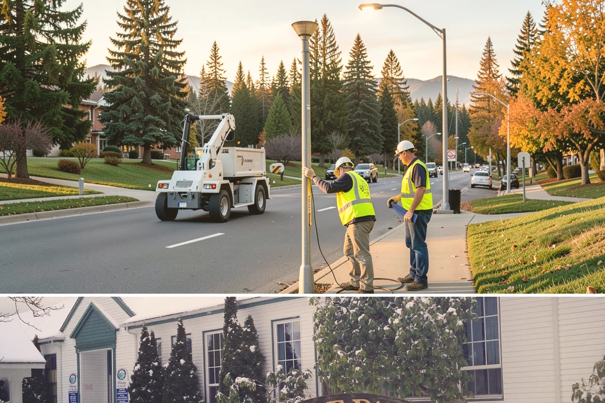 Utility Corridor Maintenance in Pacific, King County, WA - Corridor maintenance is cycled through the growing season, with priority access-road work in spring so easements stay passable...