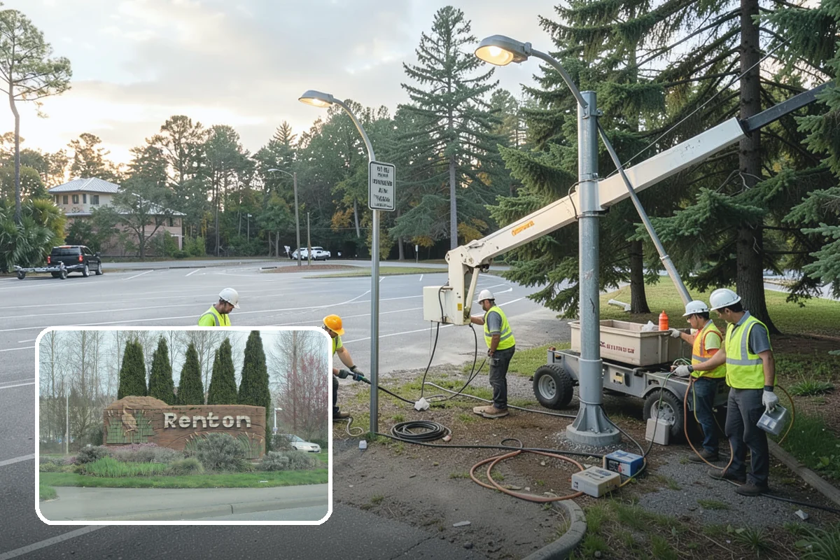 Utility Corridor Maintenance in Renton, King County, WA - Preserves emergency and maintenance access along easements