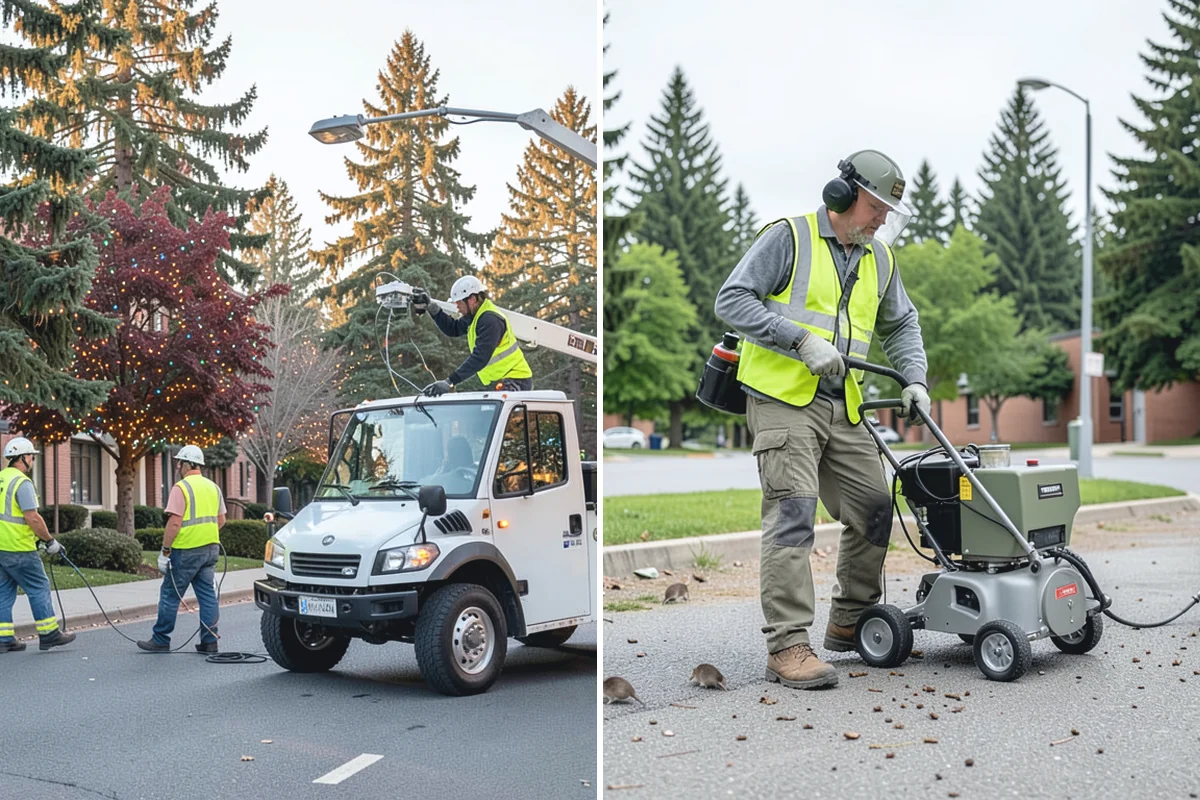 Utility Corridor Maintenance in Renton, King County, WA - Review corridor maps, utility features, and clearance requirements