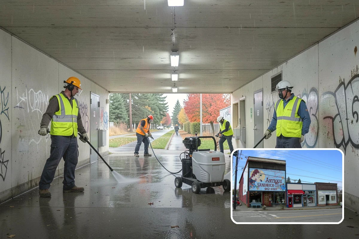 Utility Corridor Maintenance in Ruston, Pierce County, WA - Preserves emergency and maintenance access along easements