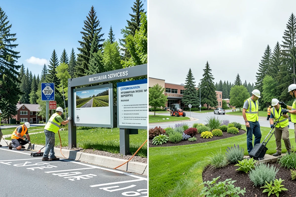 Utility Corridor Maintenance in SeaTac, King County, WA - Review corridor maps, utility features, and clearance requirements