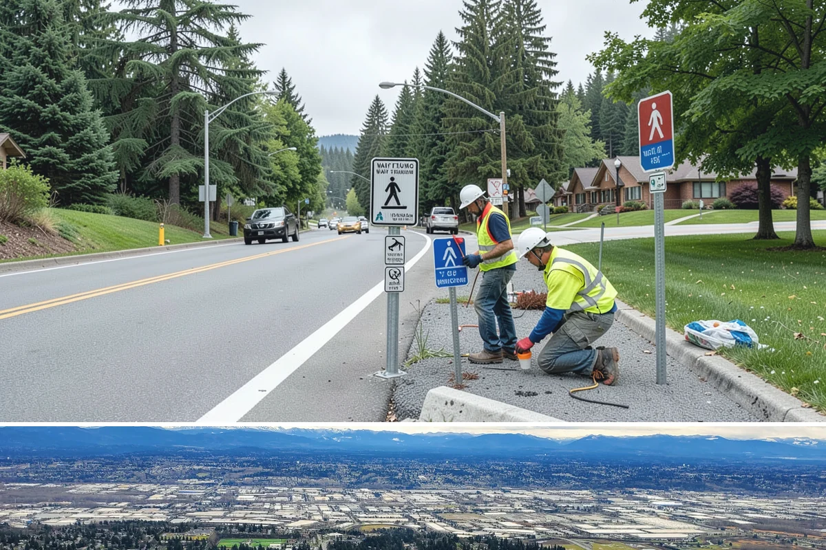 Utility Corridor Maintenance in SeaTac, King County, WA - Corridor maintenance is cycled through the growing season, with priority access-road work in spring so easements stay passable...