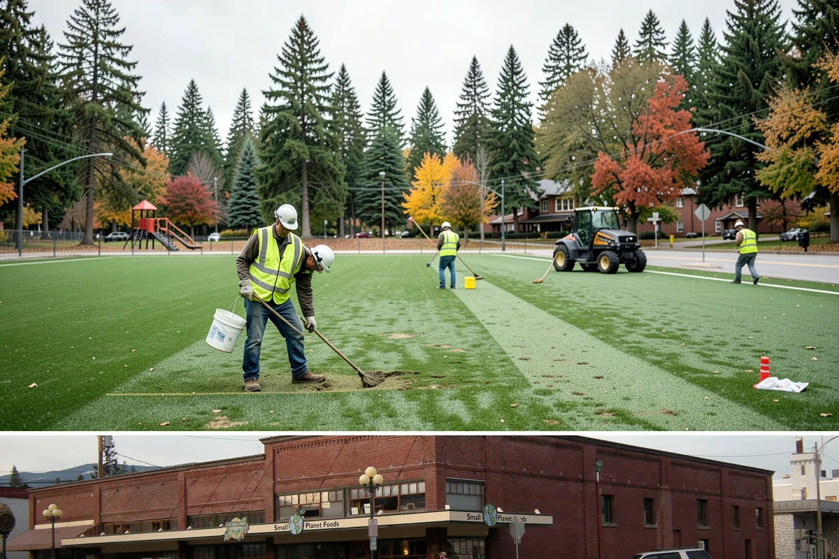 Utility Corridor Maintenance in Sedro-Woolley, Skagit County, WA - Corridor maintenance is cycled through the growing season, with priority access-road work in spring so easements stay passable...