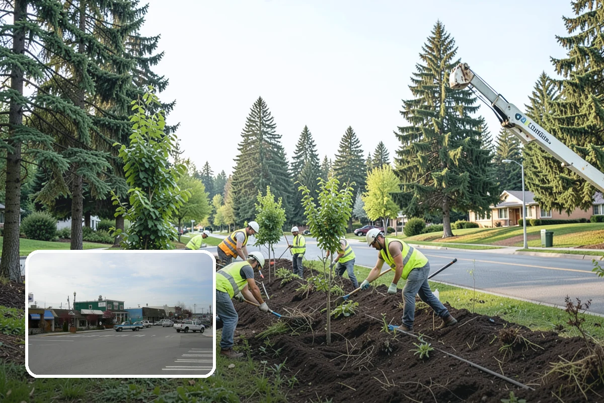 Utility Corridor Maintenance in Stanwood, Snohomish County, WA - Preserves emergency and maintenance access along easements