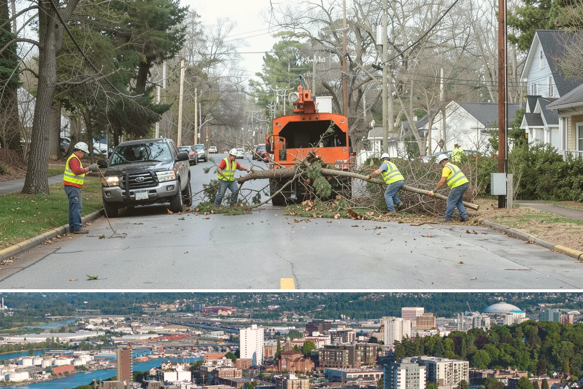 Utility Corridor Maintenance in Tacoma, Pierce County, WA - Corridor maintenance is cycled through the growing season, with priority access-road work in spring so easements stay passable...