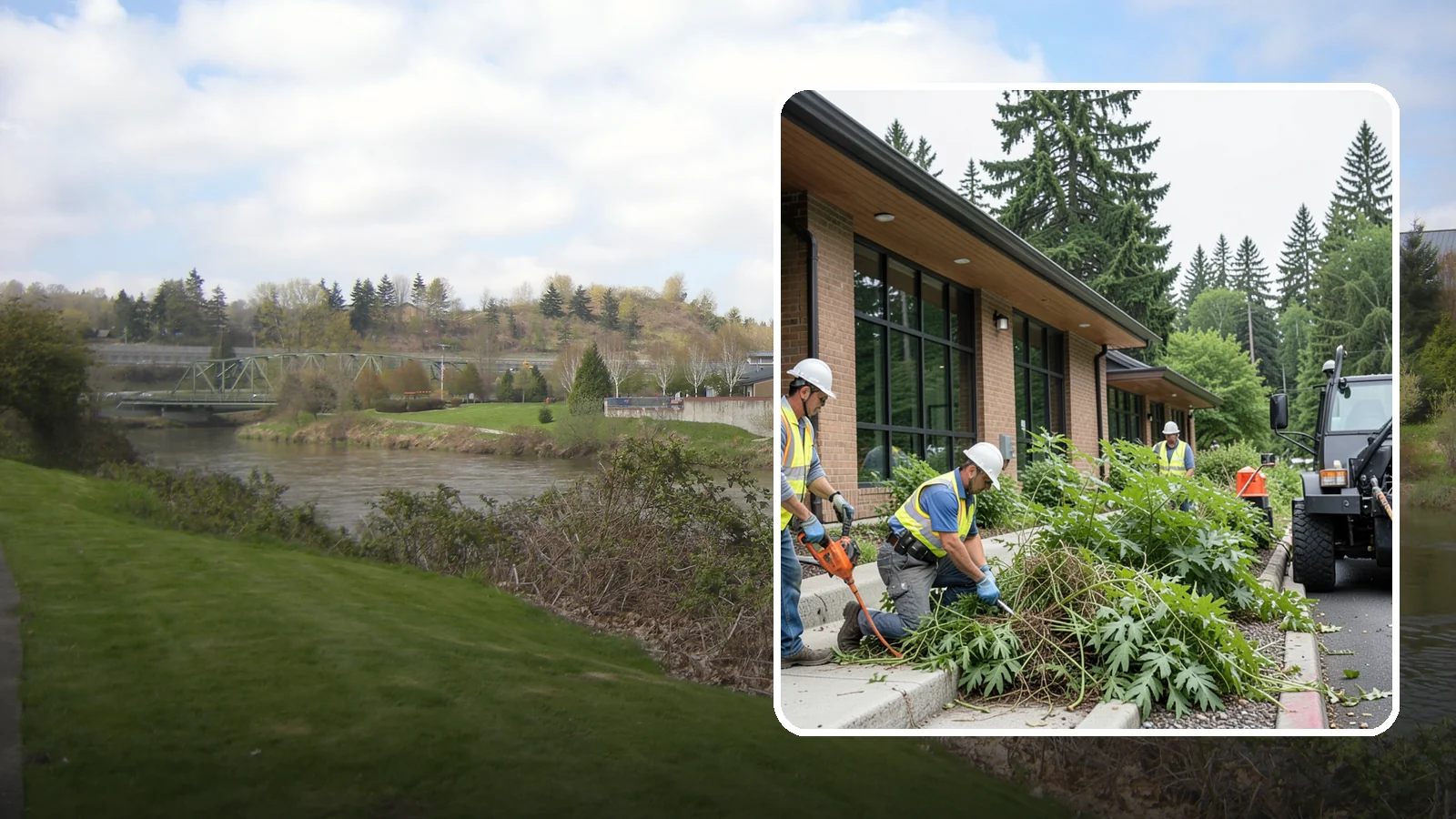 Utility Corridor Maintenance in Tukwila, King County, WA - Easement and utility corridor vegetation maintenance that protects access, reliability, and infrastructure clearance.