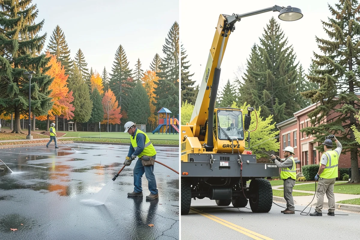 Utility Corridor Maintenance in Tukwila, King County, WA - Review corridor maps, utility features, and clearance requirements