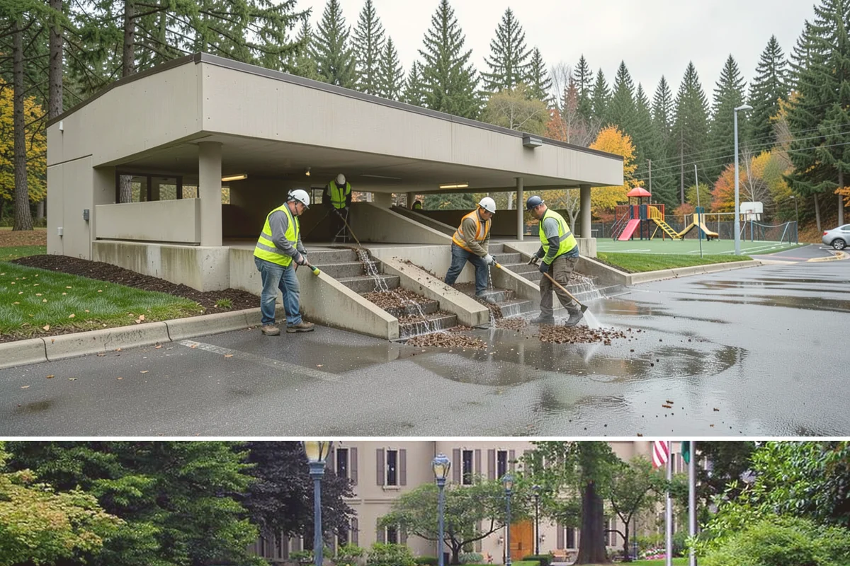 Utility Corridor Maintenance in Woodinville, King County, WA - Corridor maintenance is cycled through the growing season, with priority access-road work in spring so easements stay passable...