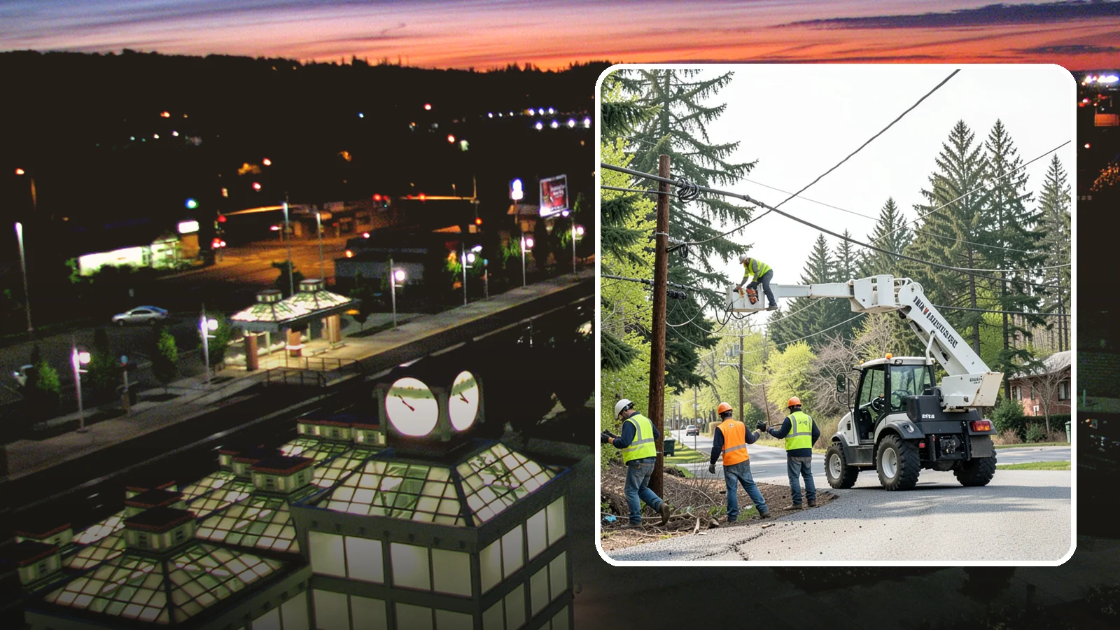 Utility Line Clearance in Auburn, King County, WA - Line-clearance pruning around energized conductors by qualified crews to protect reliability, reduce fire risk, and meet...