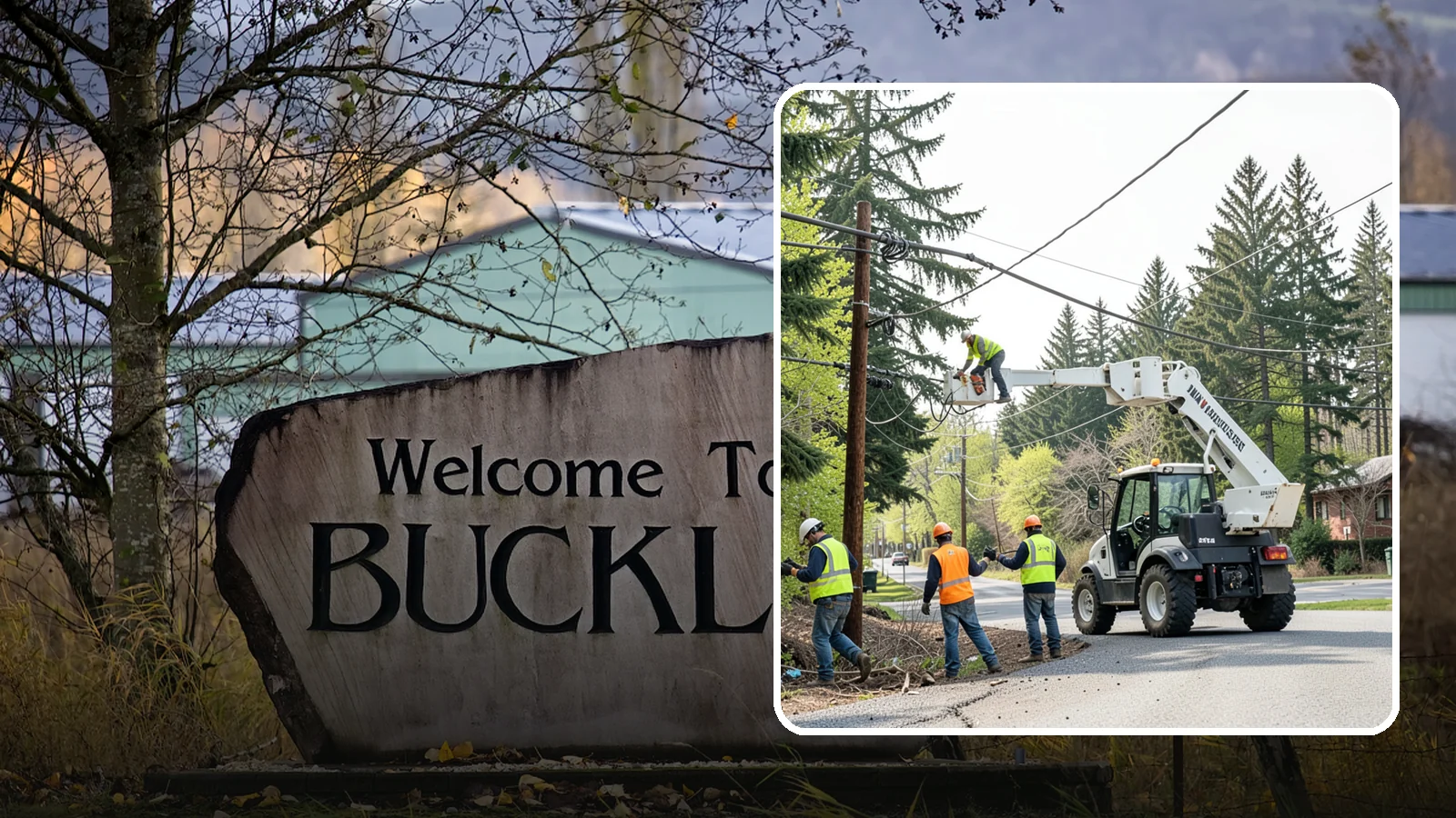 Utility Line Clearance in Buckley, Pierce County, WA - Line-clearance pruning around energized conductors by qualified crews to protect reliability, reduce fire risk, and meet...