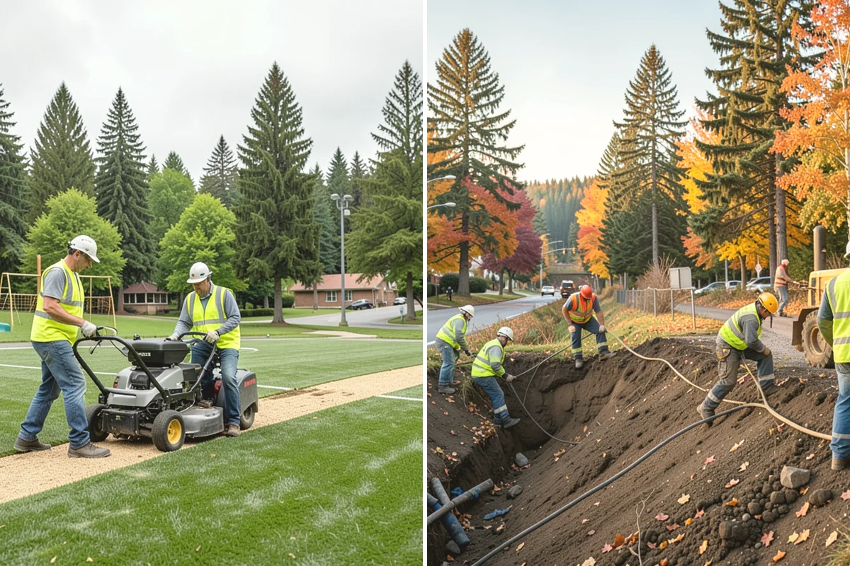 Utility Line Clearance in Carbonado, Pierce County, WA - Corridor review and outage or protection coordination