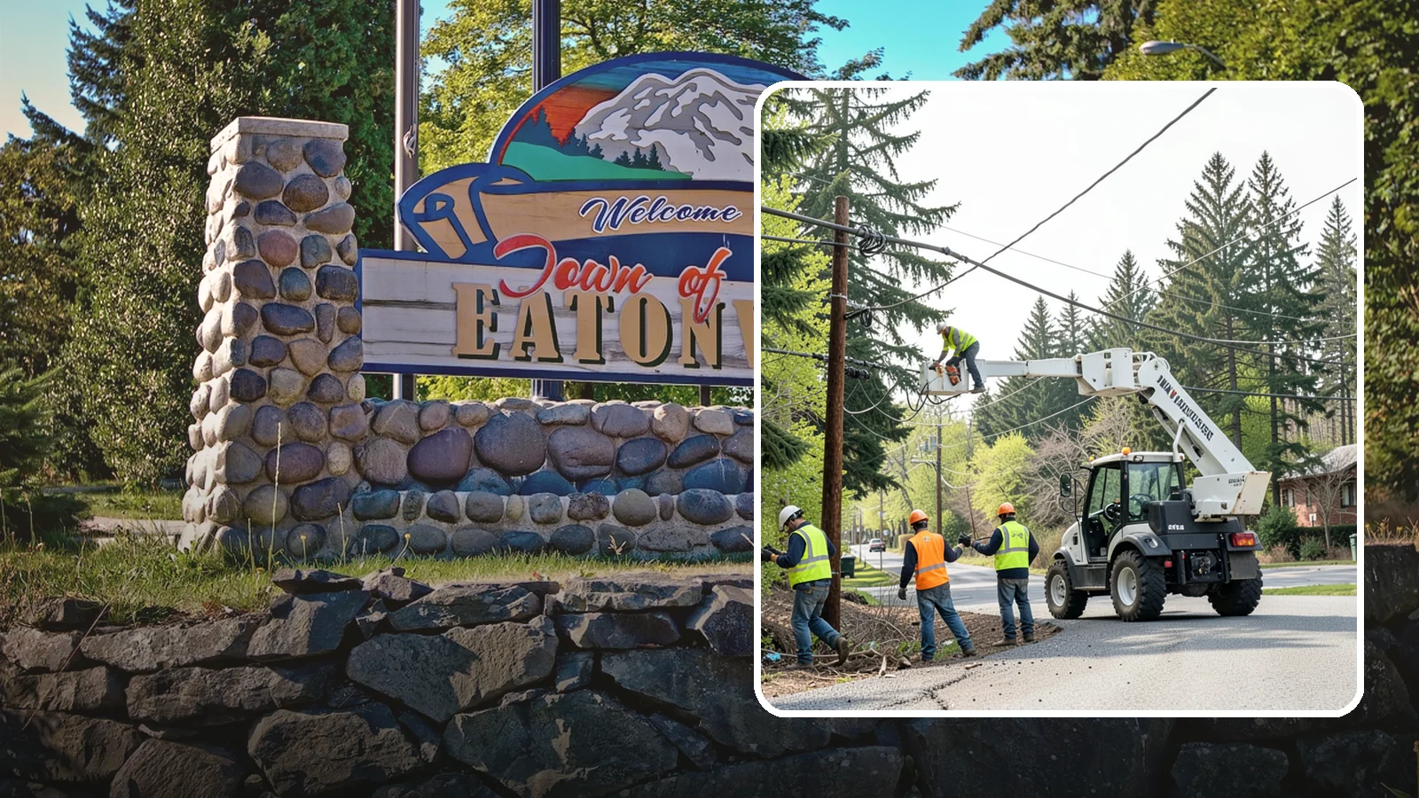 Utility Line Clearance in Eatonville, Pierce County, WA - Line-clearance pruning around energized conductors by qualified crews to protect reliability, reduce fire risk, and meet...