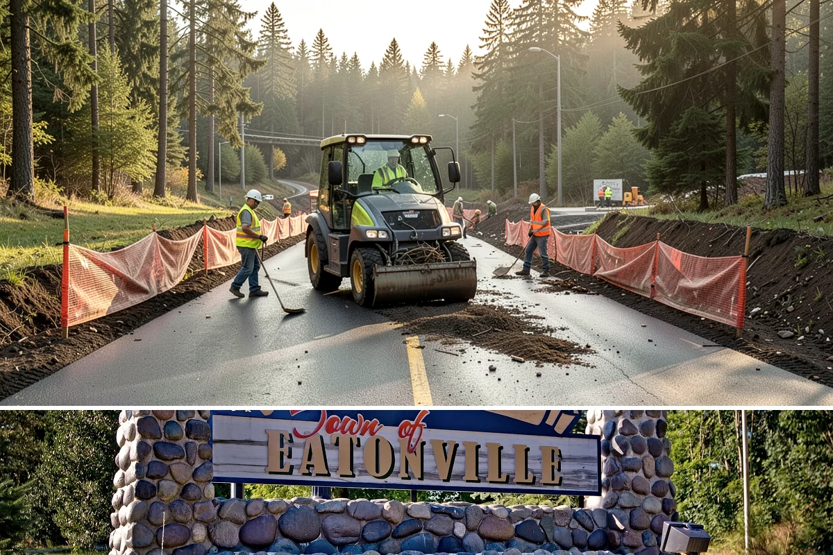 Utility Line Clearance in Eatonville, Pierce County, WA - Cycle clearance is planned across the year, with priority reliability and fire-risk work concentrated ahead of the summer dry...