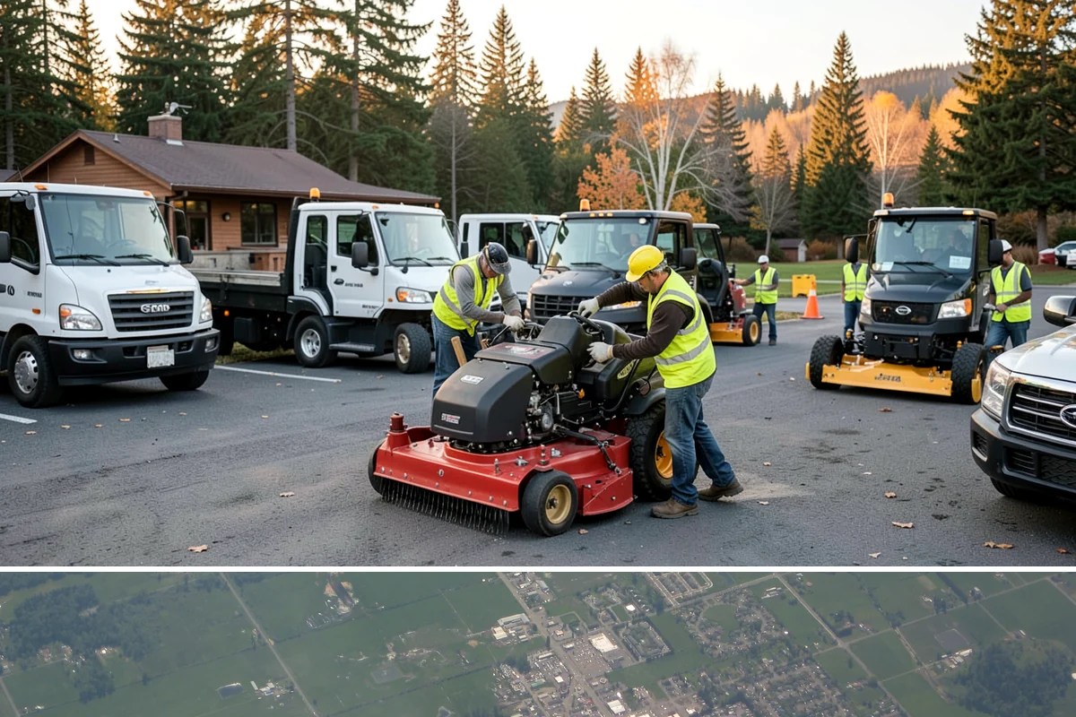 Utility Line Clearance in Enumclaw, King County, WA - Cycle clearance is planned across the year, with priority reliability and fire-risk work concentrated ahead of the summer dry...