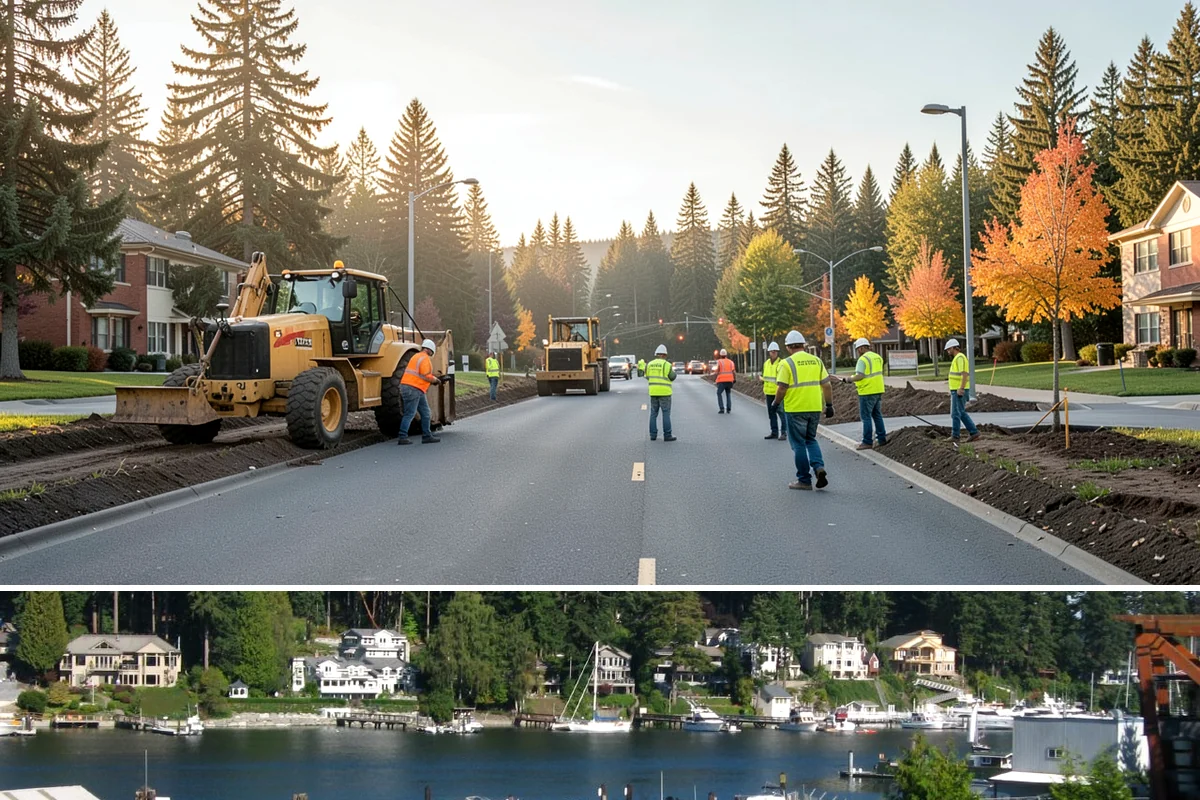 Utility Line Clearance in Gig Harbor, Pierce County, WA - Cycle clearance is planned across the year, with priority reliability and fire-risk work concentrated ahead of the summer dry...