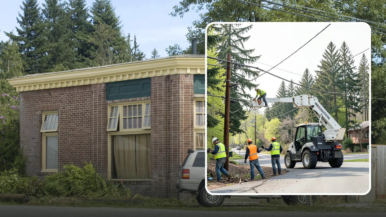 Utility Line Clearance in Hamilton, Skagit County, WA - Line-clearance pruning around energized conductors by qualified crews to protect reliability, reduce fire risk, and meet...