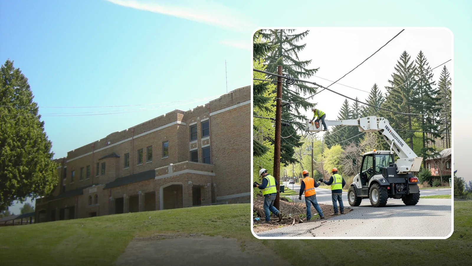 Utility Line Clearance in Maple Valley, King County, WA - Line-clearance pruning around energized conductors by qualified crews to protect reliability, reduce fire risk, and meet...