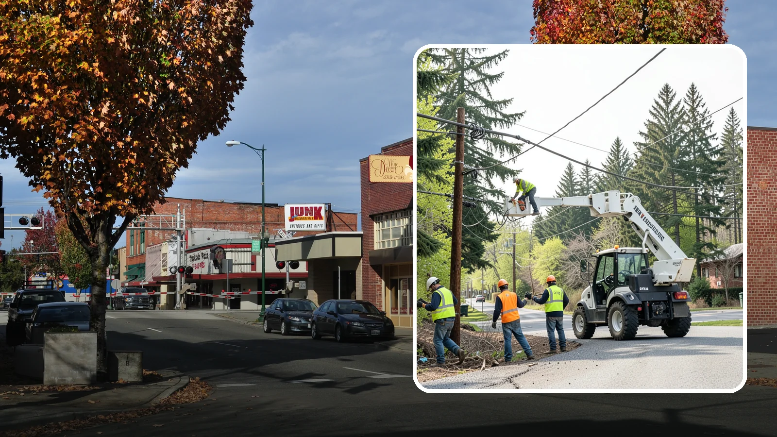 Utility Line Clearance in Puyallup, Pierce County, WA - Line-clearance pruning around energized conductors by qualified crews to protect reliability, reduce fire risk, and meet...