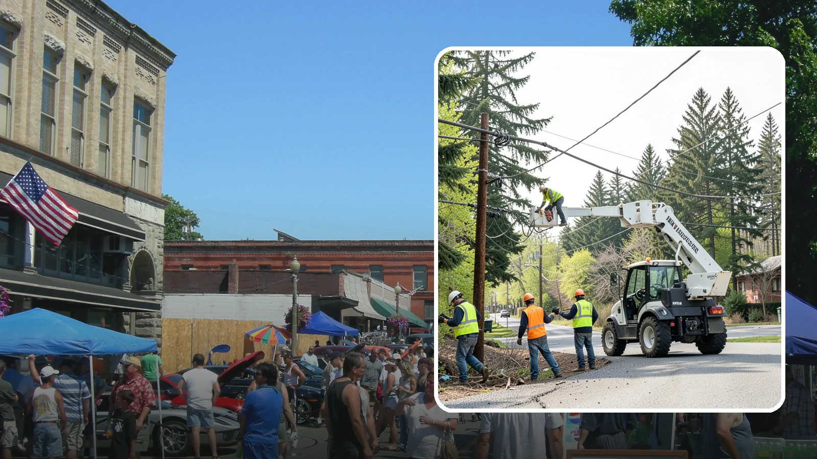 Utility Line Clearance in Snohomish, Snohomish County, WA - Line-clearance pruning around energized conductors by qualified crews to protect reliability, reduce fire risk, and meet...