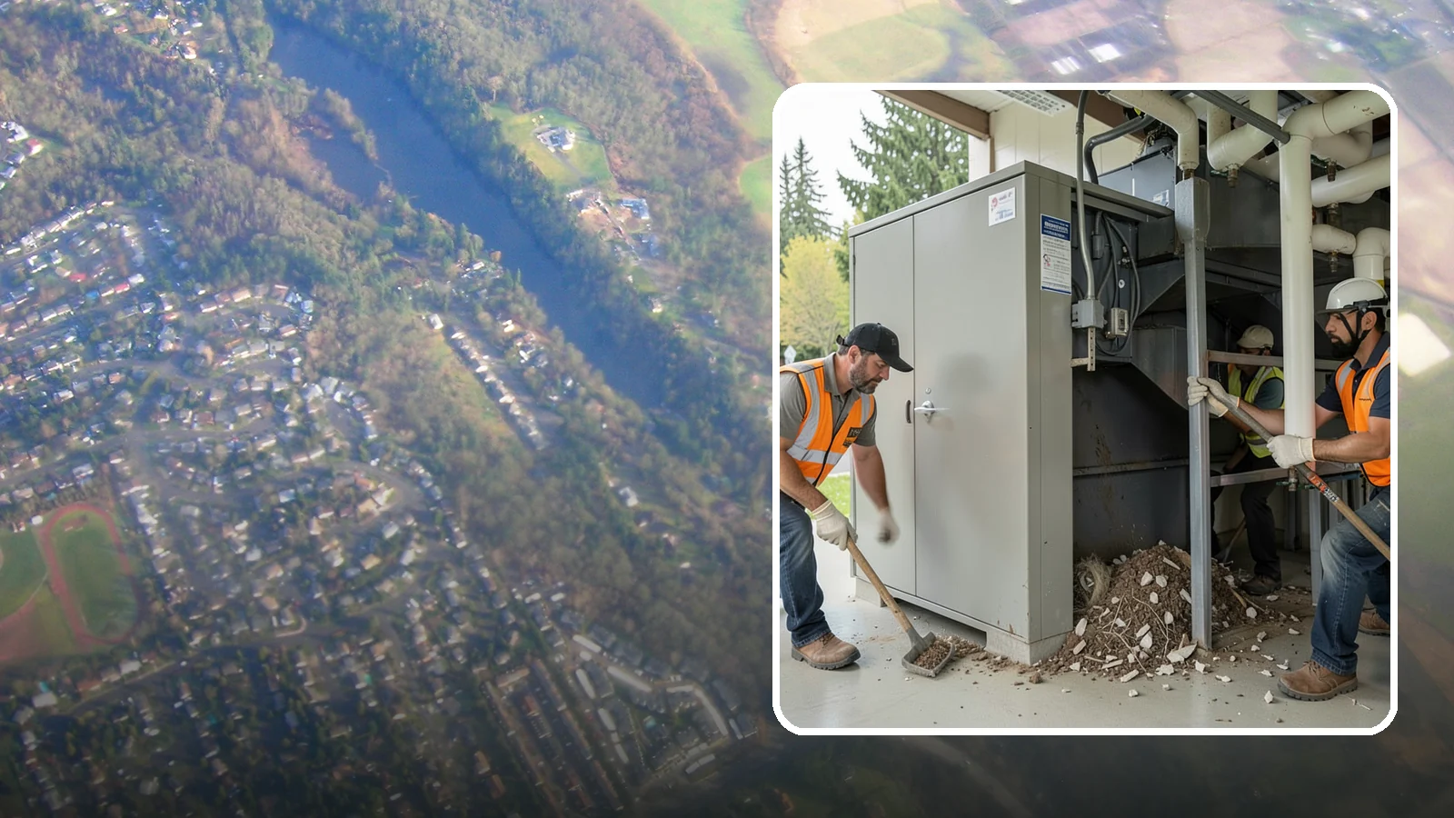 Utility Vault Cleaning in Algona, King County, WA - Cleaning and debris removal from utility vaults to maintain safe access and equipment condition.