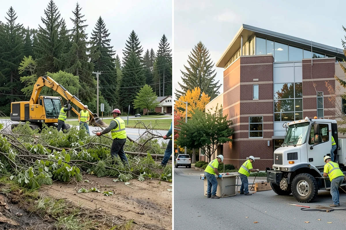 Utility Vault Cleaning in Arlington, Snohomish County, WA - Confirm vault locations and access procedures with the utility