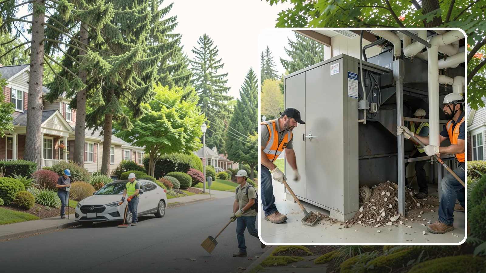 Utility Vault Cleaning in Beaux Arts Village, King County, WA - Cleaning and debris removal from utility vaults to maintain safe access and equipment condition.